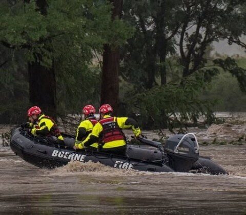At least 24 dead and more than 20 children missing after US summer camp is swept away by extreme floods