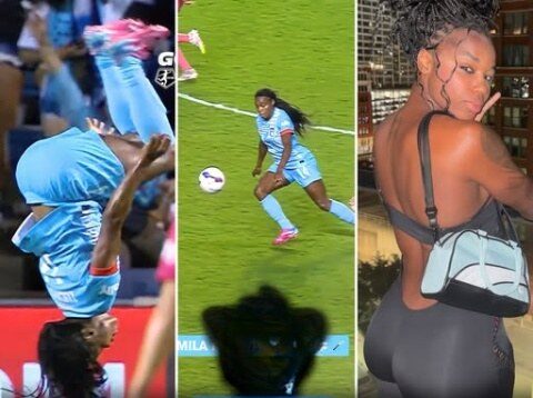 SHE’S A BEAST! She Scored With Both Feet And Her Head… Ludmila Turned Chicago Into Her Playground With A Hat Trick Show During Soccer Game!